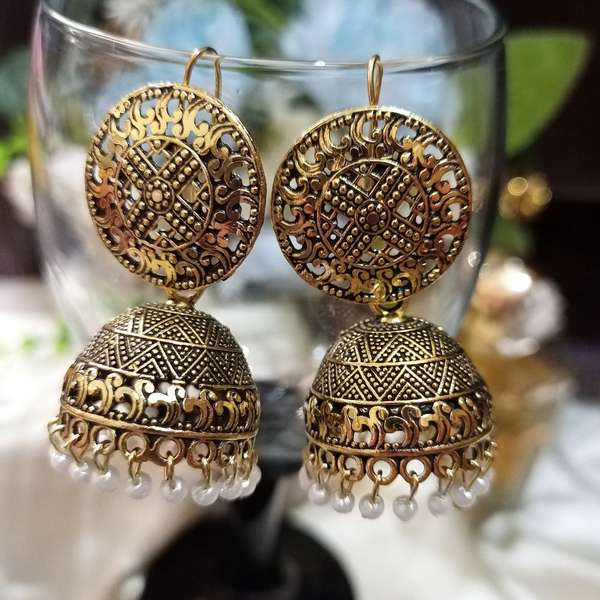 Antique Jhumikiya - Spectrum Jewellery