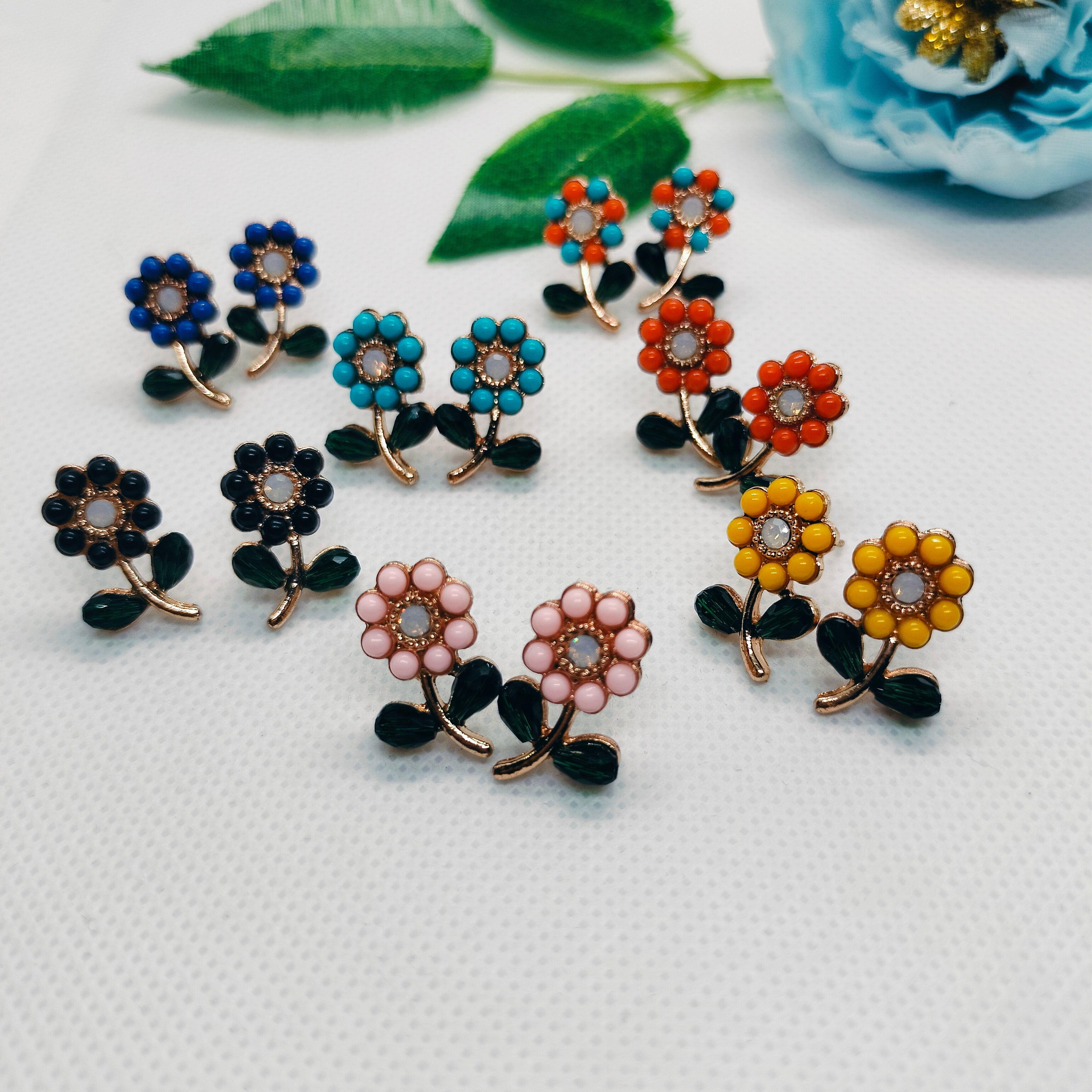 Blossom Array Stud Earrings