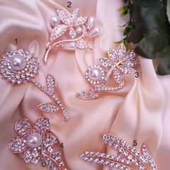 Fancy Rhinestones studded Scarf Pins - Spectrum Jewellery